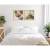 image:imageKate and Laurel Nostalgic Holiday 2 Piece Framed Canvas Wall Art Set by Mary Sparrow Sylvie Bright Gold Vintage Holiday Art for Wall Decor