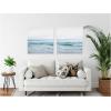image:imageKate and Laurel Ocean Swim 1 and 2 Set of 2 30x30 Framed Canvas Wall Art Set by Stephanie Klatt Sylvie White Coastal Beach Animals Landscapes Beach Nature Art for Wall Decor Living Room
