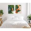 image:imageKate and Laurel Oranges on a Branch 2 Piece Framed Canvas Wall Art Set by Nostalgia Prints Sylvie White Modern Contemporary Nature Art for Wall Decor