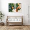 image:imageKate and Laurel Oranges on a Branch 2 Piece Framed Canvas Wall Art Set by Nostalgia Prints Sylvie White Modern Contemporary Nature Art for Wall Decor