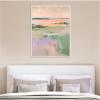 image:imageKate and Laurel Pastel Horizon II Framed Canvas Wall Art by Amy Lighthall 18 x 24 Sylvie Natural Modern Abstract Art for Wall Decor Living Room BedroomWhite
