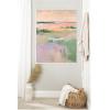 image:imageKate and Laurel Pastel Horizon II Framed Canvas Wall Art by Amy Lighthall 18 x 24 Sylvie Natural Modern Abstract Art for Wall Decor Living Room BedroomWhite