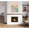 image:imageKate and Laurel Pastel Horizon II Framed Canvas Wall Art by Amy Lighthall 18 x 24 Sylvie Natural Modern Abstract Art for Wall Decor Living Room BedroomWhite
