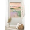 image:imageKate and Laurel Pastel Horizon II Framed Canvas Wall Art by Amy Lighthall 18 x 24 Sylvie Natural Modern Abstract Art for Wall Decor Living Room BedroomNatural