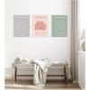 image:imageKate and Laurel Picasso Inspired Bird amp Inspired Dance 3 Piece Framed Canvas Wall Art Set by Gabrielly Guedes Sylvie Dark Gold Modern Contemporary Typography Art for Wall DecorSylvie White