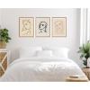 image:imageKate and Laurel Profil de Femme Henri Matisse 3 Piece Framed Canvas Wall Art Set by Nostalgia Prints Sylvie Beaded Rustic Natural Modern Contemporary Person Art for Wall Decor