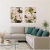 image:imageKate and Laurel Quiet Poppies VI 2 Piece Framed Canvas Wall Art Set by Amy Lighthall Sylvie Beaded White Modern Contemporary Abstract Art for Wall Decor