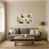 image:imageKate and Laurel Quiet Poppies VI 2 Piece Framed Canvas Wall Art Set by Amy Lighthall Sylvie Beaded White Modern Contemporary Abstract Art for Wall Decor