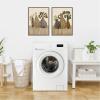 image:imageKate and Laurel Rustic Stilllife 2 Piece Framed Canvas Wall Art Set by Nikita Jariwala Sylvie Dark Gold Rustic Farmhouse Abstract Art for Wall Decor