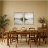 image:imageKate and Laurel Serenity 2 Piece Framed Canvas Wall Art Set by Amy Lighthall Sylvie Dark Gold Modern Contemporary Landscape Art for Wall Decor