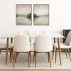 image:imageKate and Laurel Serenity 2 Piece Framed Canvas Wall Art Set by Amy Lighthall Sylvie Dark Gold Modern Contemporary Landscape Art for Wall Decor