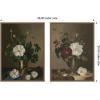 image:imageKate and Laurel Simple Arrangement amp Arranged Marriage 2 Piece Framed Canvas Wall Art Set by Mary Sparrow Sylvie Beaded Dark Gold Traditional Still Life Art for Wall Decor