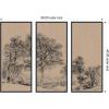 image:imageKate and Laurel Sketches Maples Samuel Colman 3 Piece Framed Canvas Wall Art Set by The Smithsonian American Art Museum Sylvie Beaded Black Vintage Landscape Art for Wall Decor
