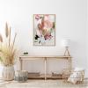 image:imageKate and Laurel Soft Pink Flower Bouquet Framed Canvas Wall Art by Kristybee 23 x 33 Sylvie Bright Gold Modern Contemporary Flowers Still Life Art for Wall Decor Living Room Bedroom