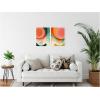 image:imageKate and Laurel Summer Sun 1 and 2 Set of 2 18x24 Framed Canvas Wall Art Set by Alicia Bock Sylvie White Modern Abstract Art for Wall Decor Living Room Bedroom