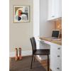 image:imageKate and Laurel Sylvie Abstract Mid Century Framed Canvas Wall Art by Rachel Lee of My Dream Wall 30x30 Natural Ecelectic Abstract Art Wall DcorNatural