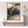 image:imageKate and Laurel Sylvie Barrel Cactus Framed Canvas Wall Art by Alicia Bock 18x24 Natural Desert Cactus Photography Art for Wall