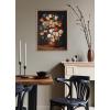 image:imageKate and Laurel Sylvie Beaded Bouquet of Flowers in an Earthenware Vase Vintage Framed Canvas Wall Art by Jan Brueghel The Elder 18x24 Gold Painted Floral Bouquet Art for Wall