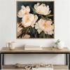 image:imageKate and Laurel Sylvie Beautiful Painterly Floral Bouquets 2 Framed Canvas Wall Art by The Creative Bunch Studio 22 x 22 Beaded Natural Traditional Flowers Still Life Nature Decor Living RoomBeaded Natural