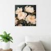 image:imageKate and Laurel Sylvie Beautiful Painterly Floral Bouquets 2 Framed Canvas Wall Art by The Creative Bunch Studio 22 x 22 Beaded Natural Traditional Flowers Still Life Nature Decor Living RoomWhite