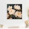 image:imageKate and Laurel Sylvie Beautiful Painterly Floral Bouquets 2 Framed Canvas Wall Art by The Creative Bunch Studio 22 x 22 Beaded Natural Traditional Flowers Still Life Nature Decor Living RoomBeaded White
