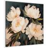 image:imageKate and Laurel Sylvie Beautiful Painterly Floral Bouquets 2 Framed Canvas Wall Art by The Creative Bunch Studio 22 x 22 Beaded Natural Traditional Flowers Still Life Nature Decor Living RoomWhite