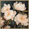 image:imageKate and Laurel Sylvie Beautiful Painterly Floral Bouquets 2 Framed Canvas Wall Art by The Creative Bunch Studio 22 x 22 Beaded Natural Traditional Flowers Still Life Nature Decor Living RoomBeaded Natural