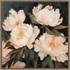 image:imageKate and Laurel Sylvie Beautiful Painterly Floral Bouquets 2 Framed Canvas Wall Art by The Creative Bunch Studio 22 x 22 Beaded Natural Traditional Flowers Still Life Nature Decor Living RoomBeaded Gold