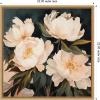 image:imageKate and Laurel Sylvie Beautiful Painterly Floral Bouquets 2 Framed Canvas Wall Art by The Creative Bunch Studio 22 x 22 Beaded Natural Traditional Flowers Still Life Nature Decor Living RoomNatural