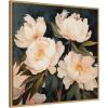 image:imageKate and Laurel Sylvie Beautiful Painterly Floral Bouquets 2 Framed Canvas Wall Art by The Creative Bunch Studio 22 x 22 Beaded Natural Traditional Flowers Still Life Nature Decor Living RoomNatural