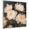 image:imageKate and Laurel Sylvie Beautiful Painterly Floral Bouquets 2 Framed Canvas Wall Art by The Creative Bunch Studio 22 x 22 Beaded Natural Traditional Flowers Still Life Nature Decor Living RoomBeaded White