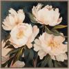 image:imageKate and Laurel Sylvie Beautiful Painterly Floral Bouquets 2 Framed Canvas Wall Art by The Creative Bunch Studio 22 x 22 Beaded Natural Traditional Flowers Still Life Nature Decor Living RoomBeaded Gold