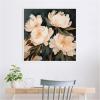 image:imageKate and Laurel Sylvie Beautiful Painterly Floral Bouquets 2 Framed Canvas Wall Art by The Creative Bunch Studio 22 x 22 Beaded Natural Traditional Flowers Still Life Nature Decor Living RoomWhite