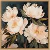 image:imageKate and Laurel Sylvie Beautiful Painterly Floral Bouquets 2 Framed Canvas Wall Art by The Creative Bunch Studio 22 x 22 Beaded Natural Traditional Flowers Still Life Nature Decor Living RoomNatural