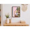 image:imageKate and Laurel Sylvie Bohemian Stairs Framed Canvas Wall Art by Alja Horvat 23x33 Natural Boho Art for Wall DecorBrown