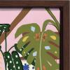image:imageKate and Laurel Sylvie Bohemian Stairs Framed Canvas Wall Art by Alja Horvat 23x33 Natural Boho Art for Wall DecorBrown