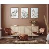 image:imageKate and Laurel Sylvie Botanical Soft Split Fern Framed Canvas Wall Art by Sara Berrenson 18 x 24 Gold Nature and WildlifeInspired Wall Dcor