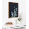image:imageKate and Laurel Sylvie Botanical Succulent 16 Framed Canvas Wall Art by F2 Images 18x24 Natural