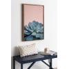 image:imageKate and Laurel Sylvie Botanical Succulent Color Photograph Framed Canvas Wall Art by F2 Images 18x24 GoldGold