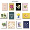 image:imageKate and Laurel Sylvie Bright Peony Framed Canvas Wall Art by Maria Filar 18x24 White Natural Floral Art for WallBrown