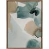 image:imageKate and Laurel Sylvie Color Exploration I Framed Canvas Wall Art by Amy Lighthall 28x38 Gold Modern Abstract Soft Watercolor Art for WallGold