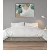 image:imageKate and Laurel Sylvie Color Exploration I Framed Canvas Wall Art by Amy Lighthall 28x38 Gold Modern Abstract Soft Watercolor Art for WallGray