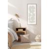 image:imageKate and Laurel Sylvie Constructed III Framed Canvas Wall Art by Statement Goods 18x40 Panel Natural Decorative Neutral Abstract Art Print for Wall