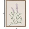 image:imageKate and Laurel Sylvie Delicate Illustrated Purple Wildflowers Framed Canvas Wall Art by The Creative Bunch Studio 18x24 Gold Nature and WildlifeInspired Wall Decor