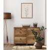 image:imageKate and Laurel Sylvie Delicate Illustrated White Wildflowers Framed Canvas Wall Art by The Creative Bunch Studio 18x24 Gold Simple Modern Floral Wall Decor Art