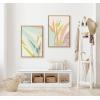 image:imageKate and Laurel Sylvie Delight in the Moment 3 and 4 Framed Canvas Wall Art Set by Alicia Schultz 2 Piece Set 23x33 Natural Neutral Abstract Art Wall Dcor
