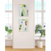 image:imageKate and Laurel Sylvie Dreamy Maple Forest I and II Framed Canvas Wall Art Set by Nikita Jariwala 2 Piece Set 18x24 White Soft Abstract Brushstrokes Art Set for Wall Decor
