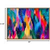 image:imageKate and Laurel Sylvie EV Brushstroke 128 Framed Canvas Wall Art by Jessi Raulet of Ettavee 315x415 Natural Modern Abstract Colorful Fun Art for Wall
