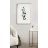 image:imageKate and Laurel Sylvie Eucalyptus 1a Framed Canvas Wall Art by Maja Mitrovic of Makes My Day Happy 23x33 Natural Botanical Accent for WallNatural