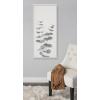 image:imageKate and Laurel Sylvie Eucalyptus Botanical II Gray and Soft White Framed Canvas Wall Art by The Creative Bunch Studio 18x40 Panel Natural Minimalist Nature Art Wall DcorWhite